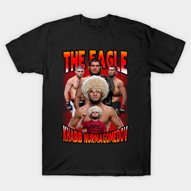 KHABIB NURMAGOMEDOV T-Shirt by hackercyberattackactivity